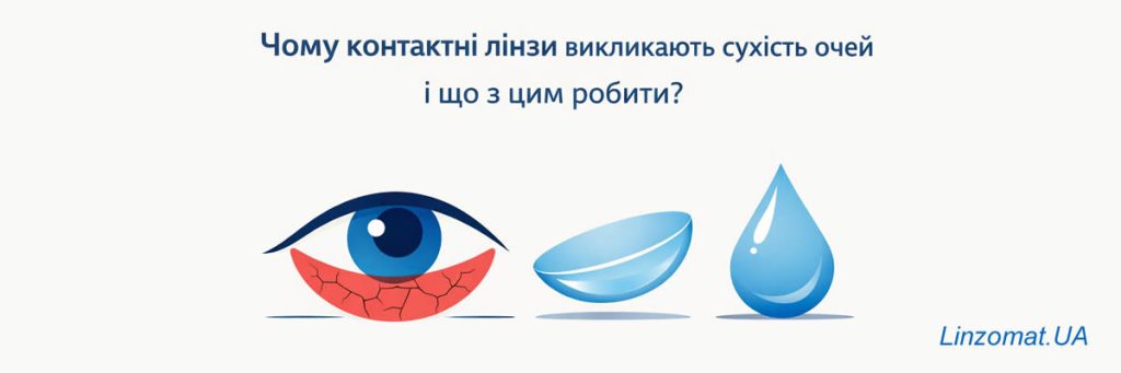 Почему линзы сушат глаза и что с этим делать?