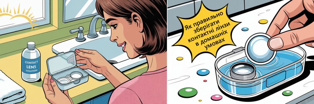 Как правильно хранить контактные линзы в домашних условиях