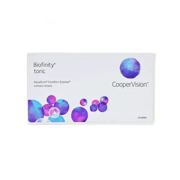 Торичні контактні лінзи Biofinity toric