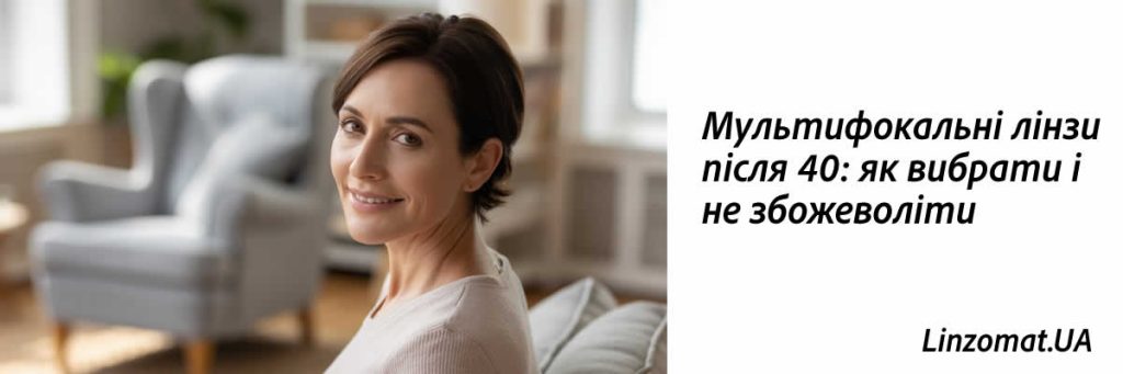 Мультифокальні лінзи після 40: як вибрати і не збожеволіти