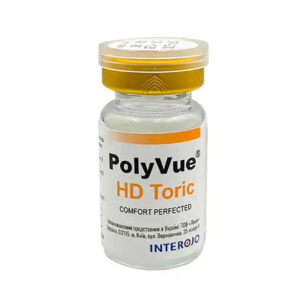 Торические контактные линзы Interojo PolyVue HD Toric