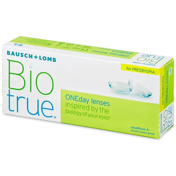 Мультифокальні контактні лінзи Biotrue ONEday For Presbyopia