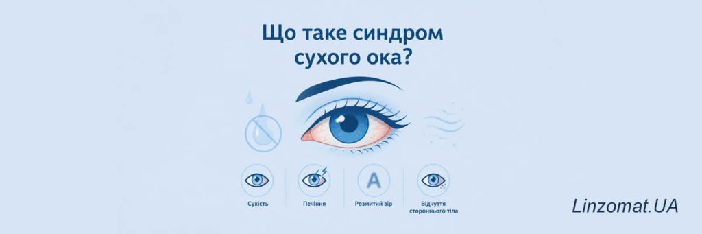 Ілюстрація до статті Що таке синдром сухого ока?