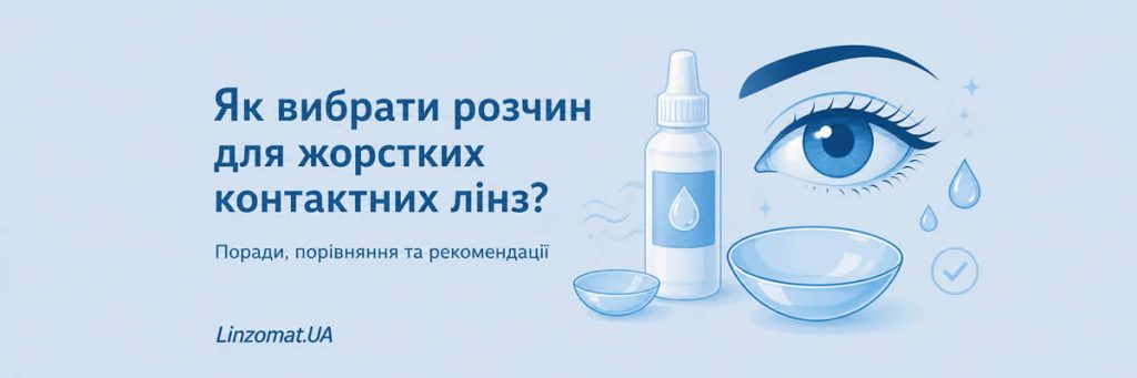 Ілюстрація до статті Як вибрати розчин для жорстких контактних лінз?