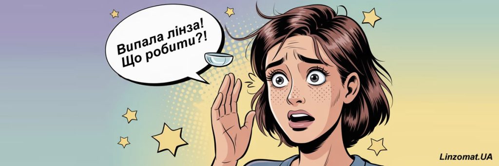 Лінза випала або порвалася: що робити в такій ситуації?
