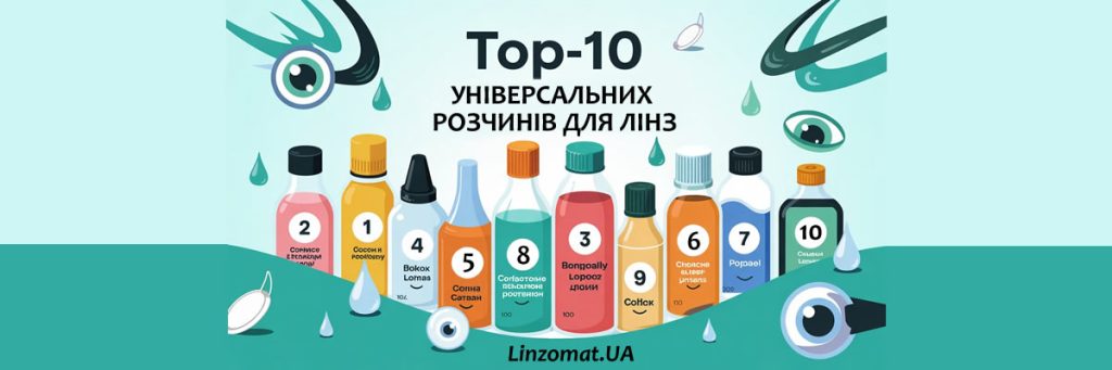 Топ-10 универсальных растворов для линз: выбор пользователей