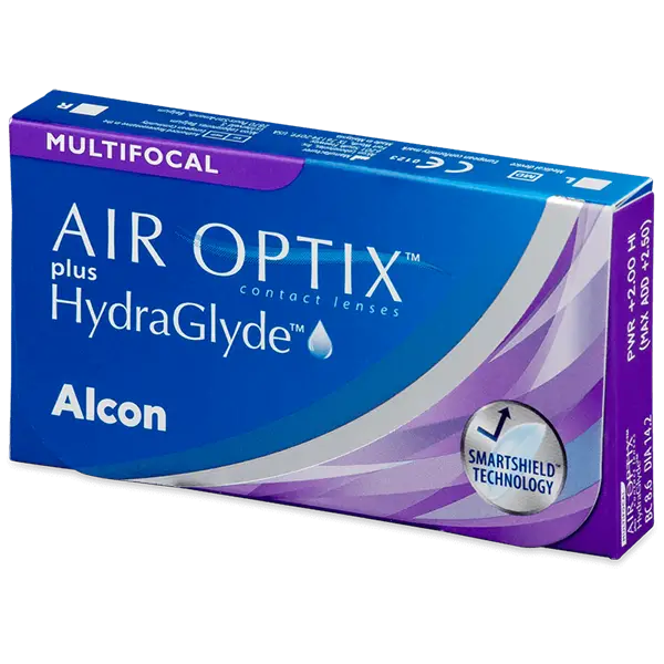 Мультифокальні контактні лінзи Air Optix plus HydraGlyde Multifocal