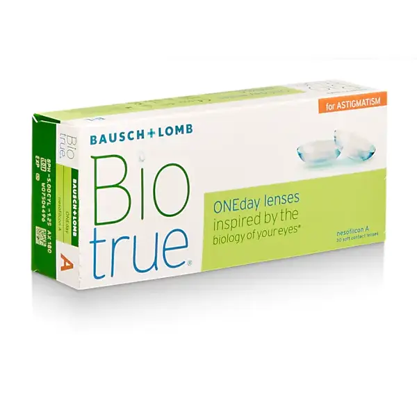 Торические контактные линзы Biotrue ONEday for Astigmatism