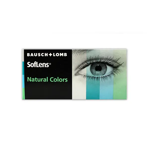 Кольорові контактні лінзи SofLens Natural Colors (Аква)