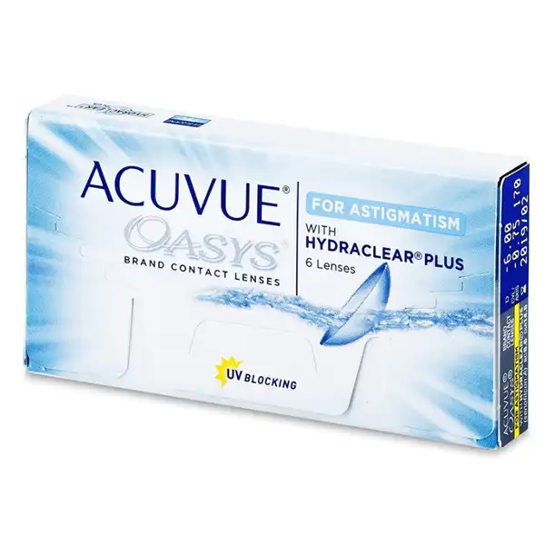 Торичні контактні лінзи ACUVUE OASYS for ASTIGMATISM