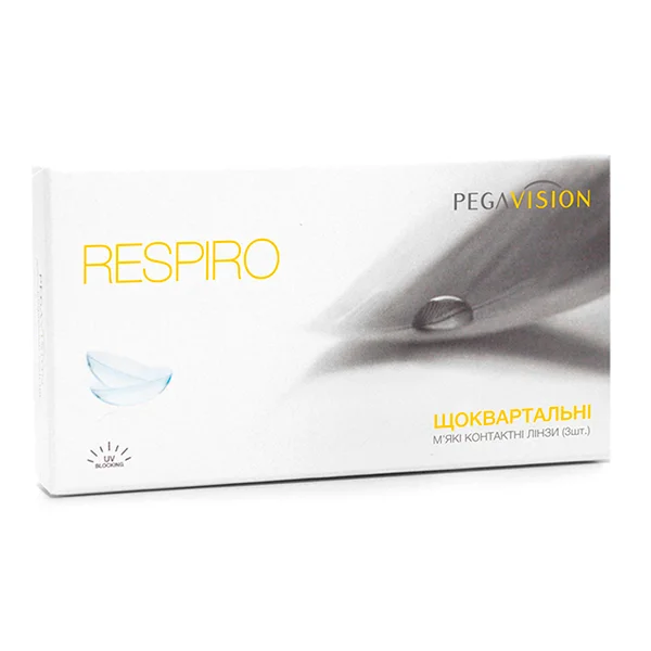 Контактні лінзи Respiro 3+1 шт