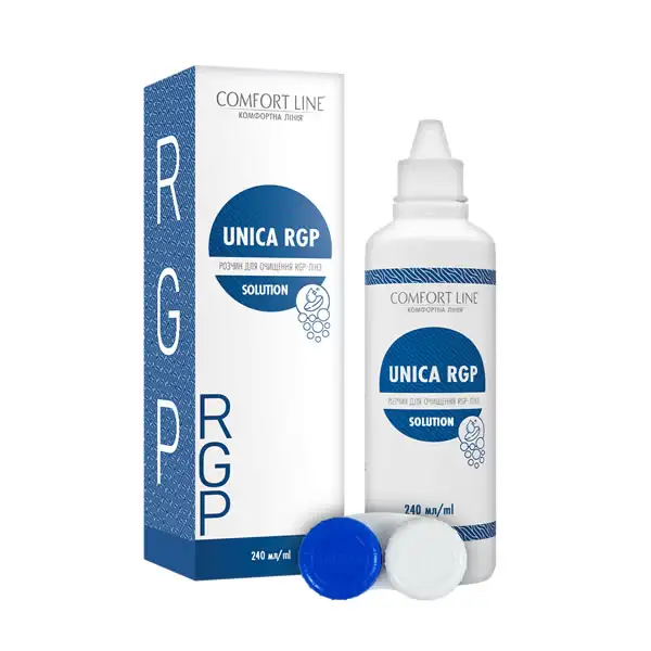 Розчин для жорстких лінз UNICA RGP Solution, 240 ml
