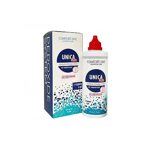 Пероксидна система очищення контактних лінз UNICA PLUS by Comfort Line