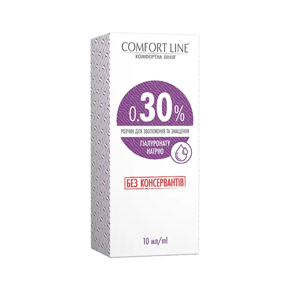 Краплі для очей 0.30% без консервантів by Comfort Line